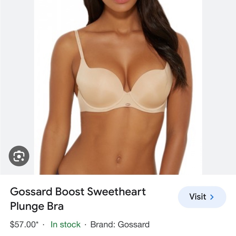 Gossard Boost Sweetheart Plunge Bra